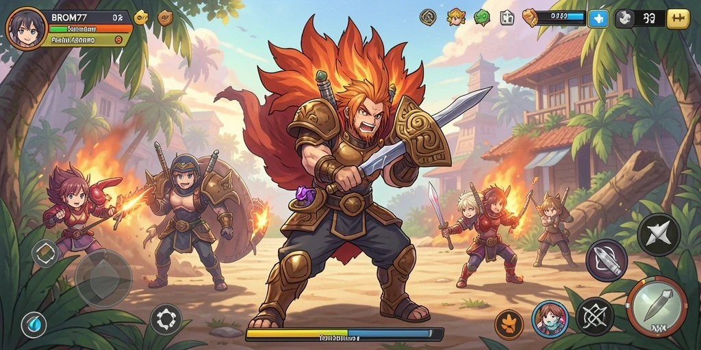 Tampilan gameplay BROMO77 yang menyenangkan dan menarik.