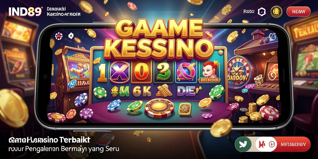Screenshot gameplay Kasino IND89 yang menampilkan grafis menarik.