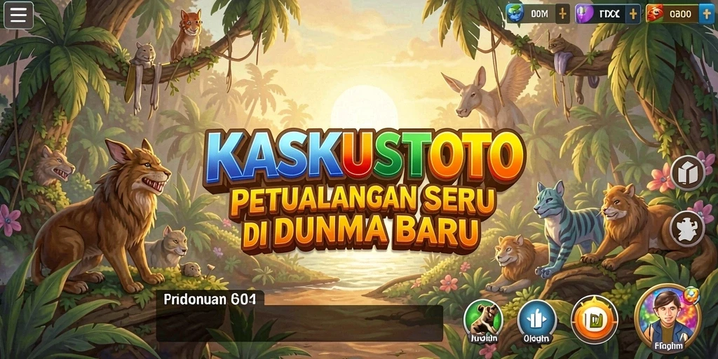 Tampilan gameplay KASKUSTOTO yang mendebarkan dan penuh petualangan.