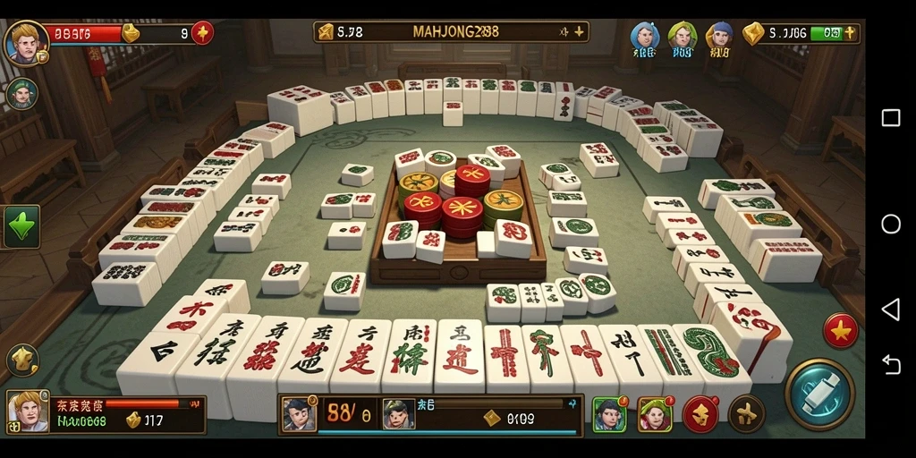 Tangkapan layar gameplay MAHJONG288 yang seru dan menantang.