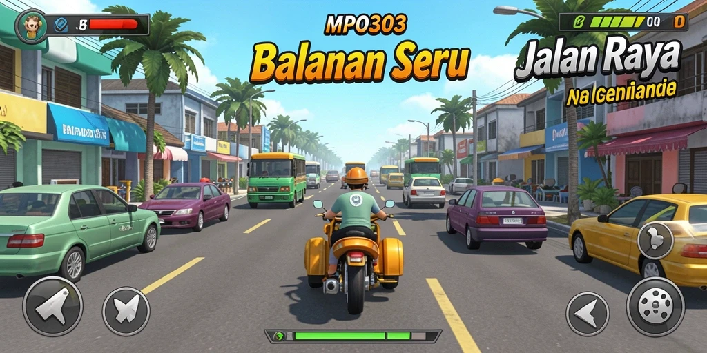 Screenshot utama MPO303 menampilkan aksi balapan yang seru di lintasan!