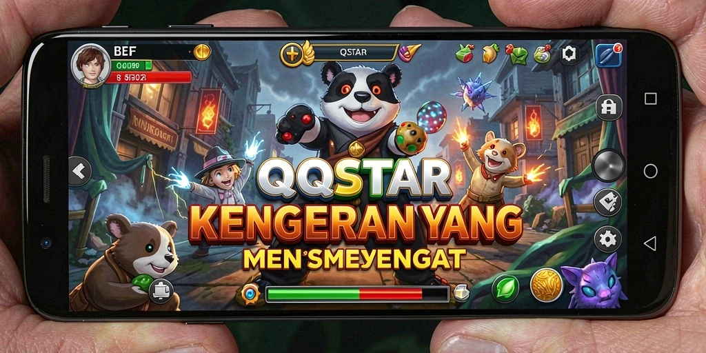 Gameplay menyeramkan dalam QQSTAR yang menegangkan dan penuh kejutan.