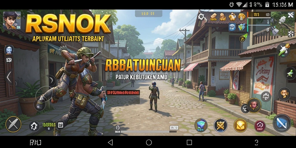 Tampilan antarmuka RSNOK yang intuitif untuk pengguna.