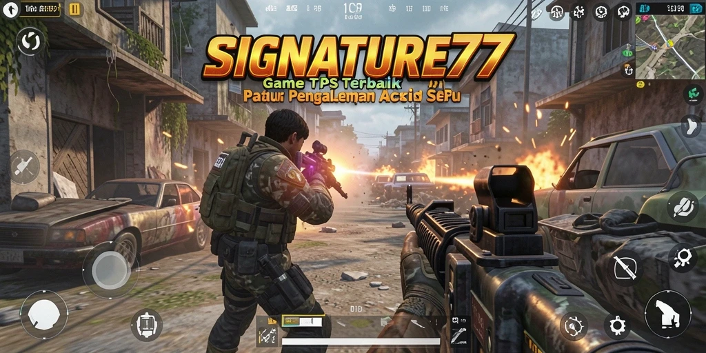 Tangkapan layar dari gameplay intens di SIGNATURE77.