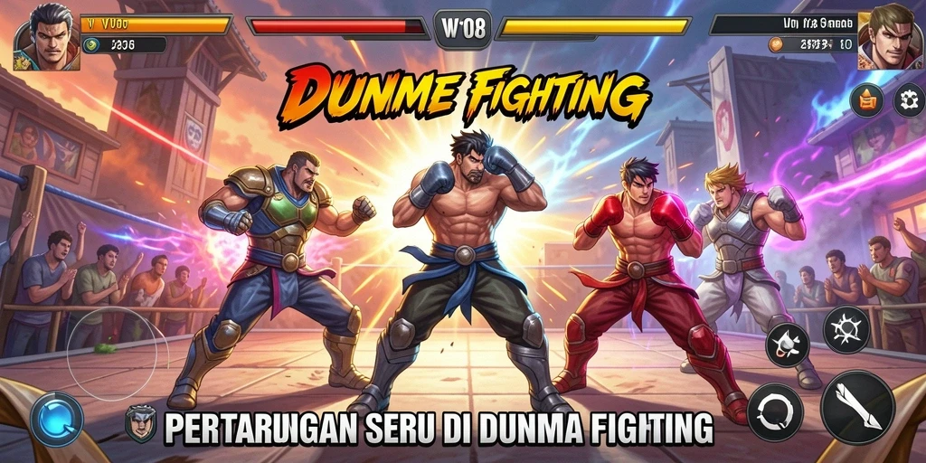 Tampilan gameplay VW108 yang mendebarkan dengan pertarungan seru.